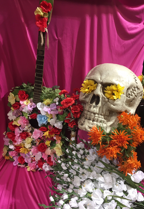 Giant Day of the Dead Skull - Prop For Hire