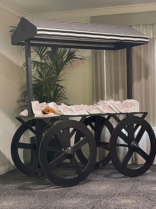 NYC Bagel Cart - Prop For Hire
