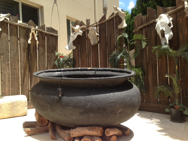 African Cauldron Scene - Prop For Hire