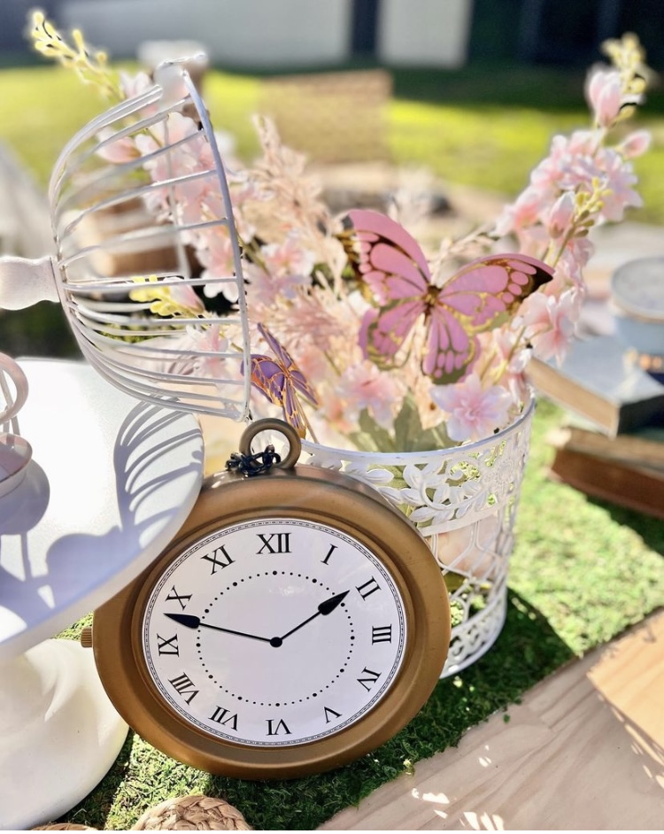Alice Birdcage Clock - Prop For Hire