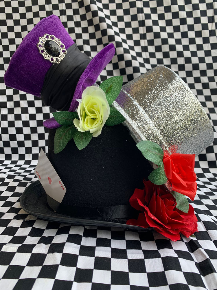 Alice Hat Table Feature - Prop For Hire