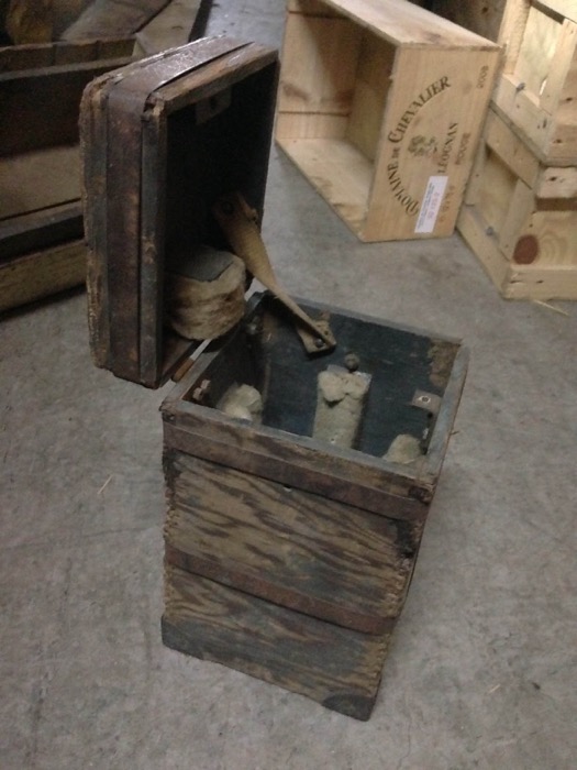 Antique Small Goods Box - Prop For Hire