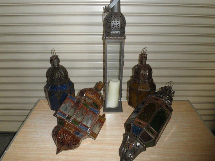 Arabic Lamps - Prop For Hire