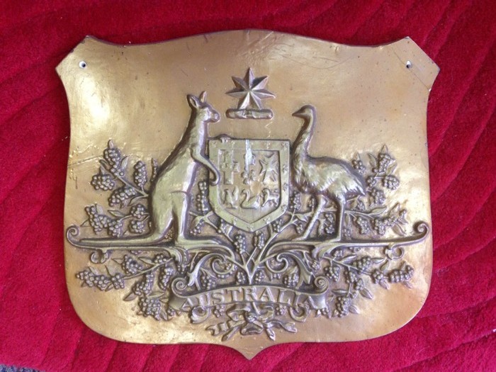 Australian Coat Of Arms - Prop For Hire