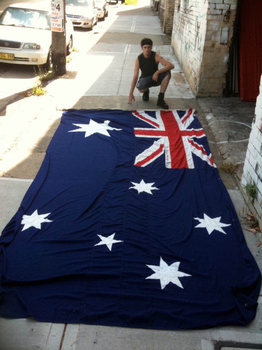 Australian Flag - Prop For Hire
