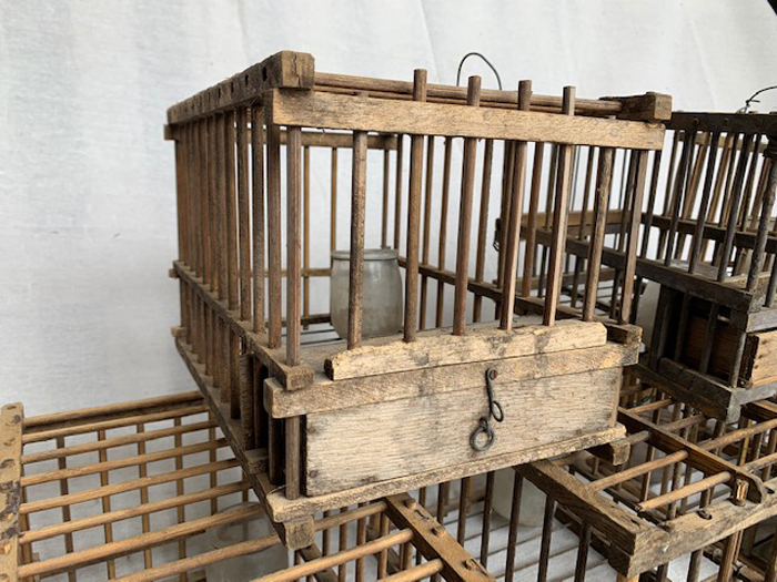 Authentic Timber Bird Cages - Prop For Hire