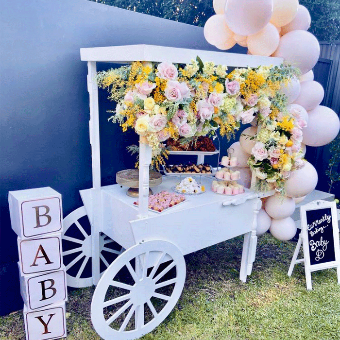 Baby Reveal Cart - Prop For Hire