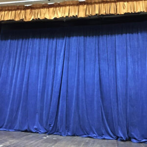 Blue Draping - Prop For Hire