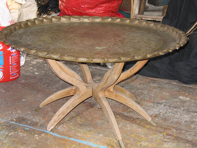 Brass Tables - Prop For Hire