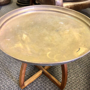 Brass Tray Table 3 - Prop For Hire