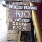 Central America Sign - Prop For Hire
