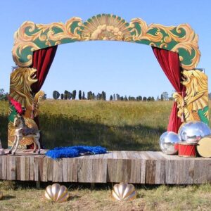 Circus Stage Entrance - Prop For Hire