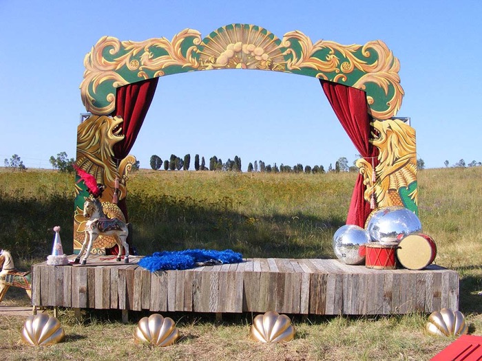 Circus Stage Entrance - Prop For Hire