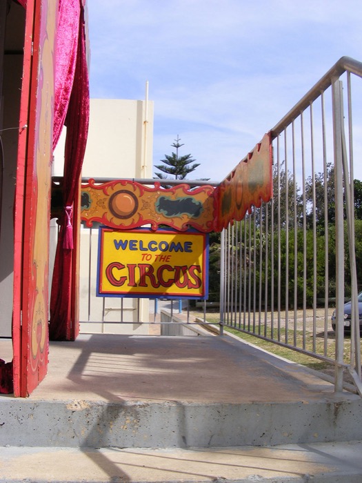 Circus Welcome Sign - Prop For Hire