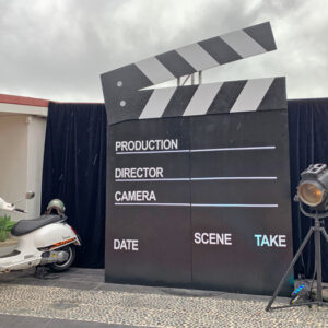 Clapperboard Sign - Prop For Hire