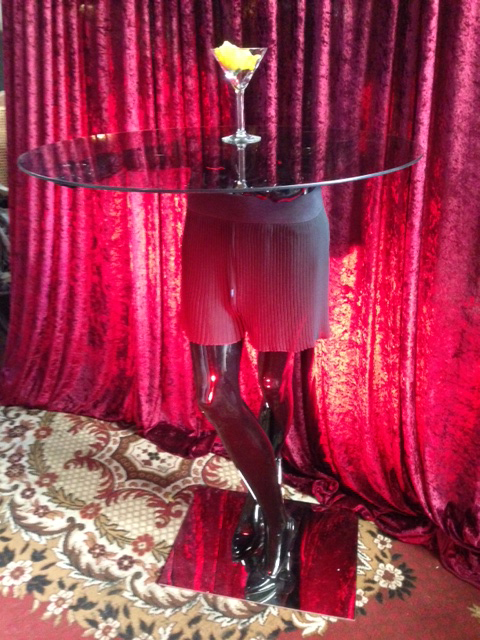 Cocktail Waitress Tables - Prop For Hire