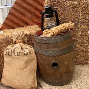 Country Barrel Scene - Prop For Hire