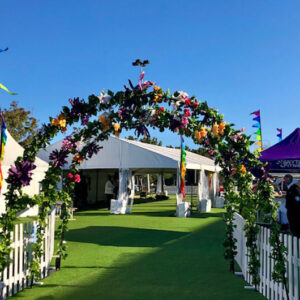 Country Flower Arch - Prop For Hire