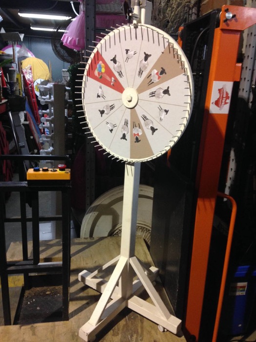Country Raffle Wheel - Prop For Hire