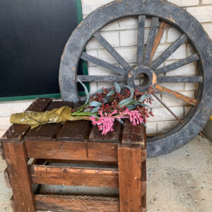 Country Timber Crate - Prop For Hire