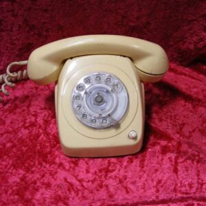 Cream Telephone - Prop For Hire