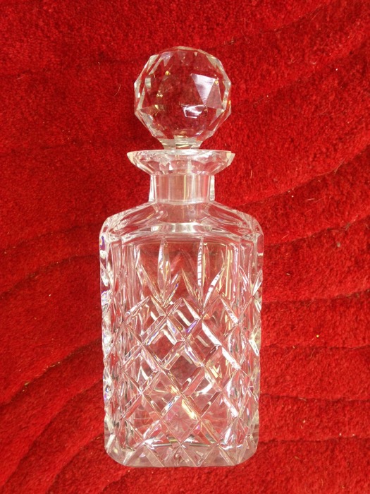 Crystal Decanter - Prop For Hire
