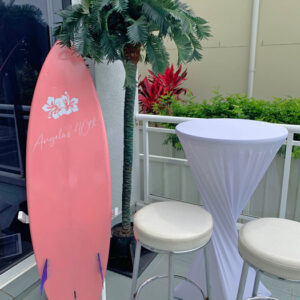 custom surfboard sign - Prop For Hire
