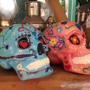 Decorated Skulls - Prop For Hire