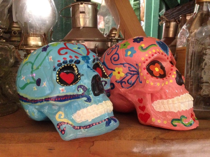 Decorated Skulls - Prop For Hire