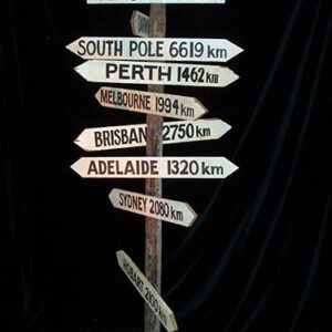 Directional Road Sign - Prop For Hire