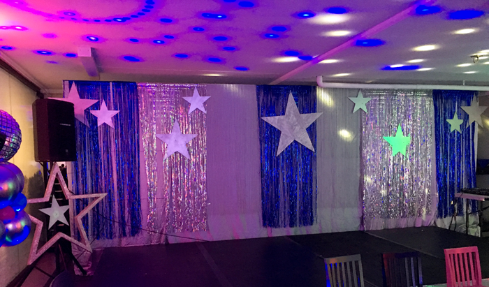 Disco Backdrop - Prop For Hire