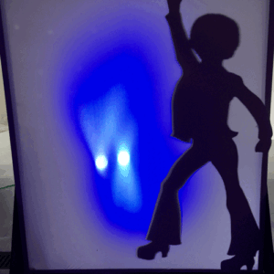Disco Shadow Screen - Prop For Hire