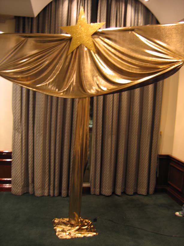 Draping Gold Room Event - Prop For Hire