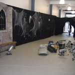 Draping Horror Wall - Prop For Hire