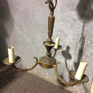 Brass Hanging Light - Prop For Hire