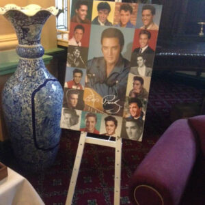 Elvis On Easel - Prop For Hire