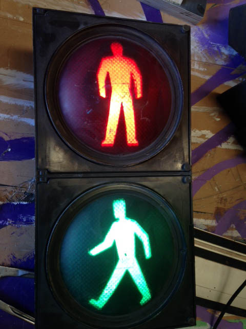 Flashing Pedestrian Lights - Prop For Hire