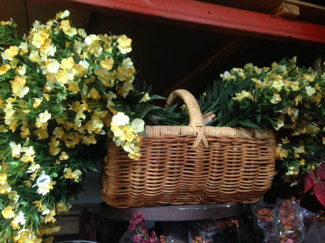Flower Basket - Prop For Hire