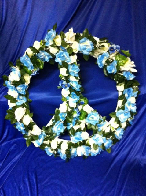 Flower Peace Sign - Prop For Hire