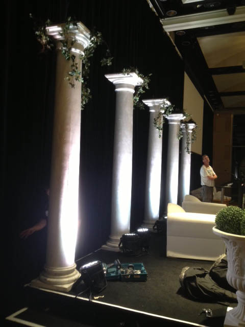 Gatsby Columns - Prop For Hire