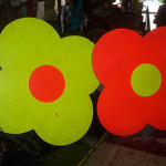 Giant Flower Table Tops - Prop For Hire