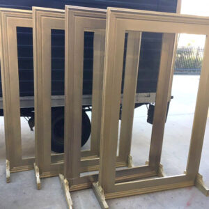 Giant Gold Frames - Prop For Hire