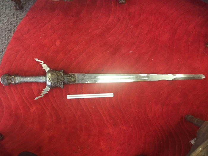 Giant Gothic Sword - Prop For Hire