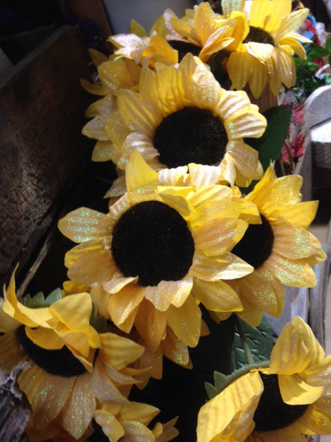 Glitter Sunflowers - Prop For Hire