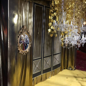 Gold Backdrop - Prop For Hire