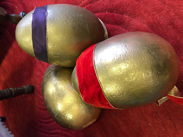 Gold Eggs - Prop For Hire