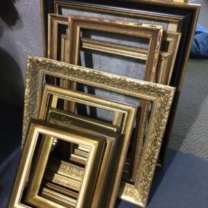 Gold Frame Props - Prop For Hire