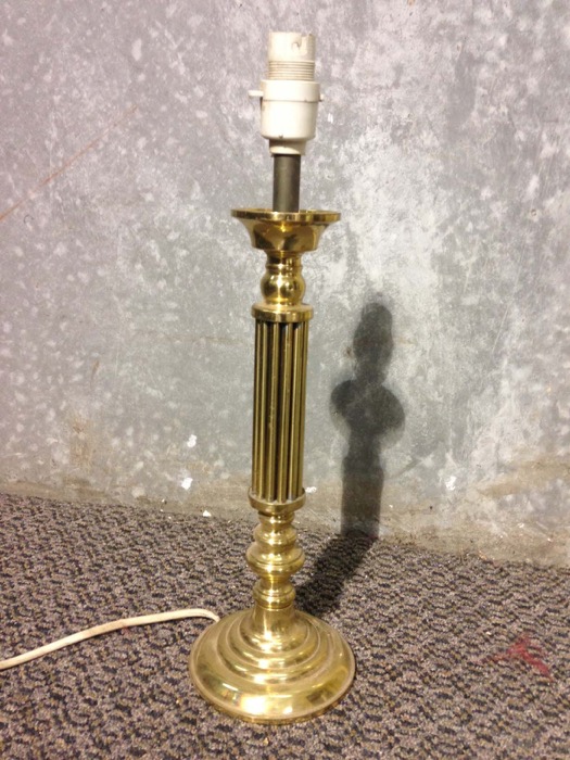 Small Gold Desklamp - Prop For Hire