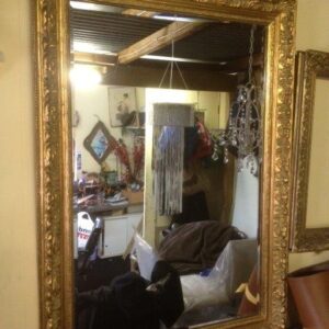 Gold Ornate Mirror - Prop For Hire
