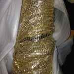 Golden Chain Fabric - Prop For Hire